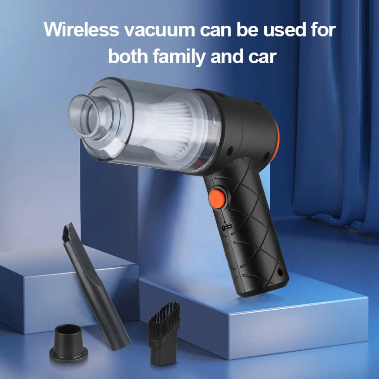 High Power Rechargeable Dust Buster Compact Car Vacuum 3-in-1 Mighty Power Portable Cleaner for Cleaning