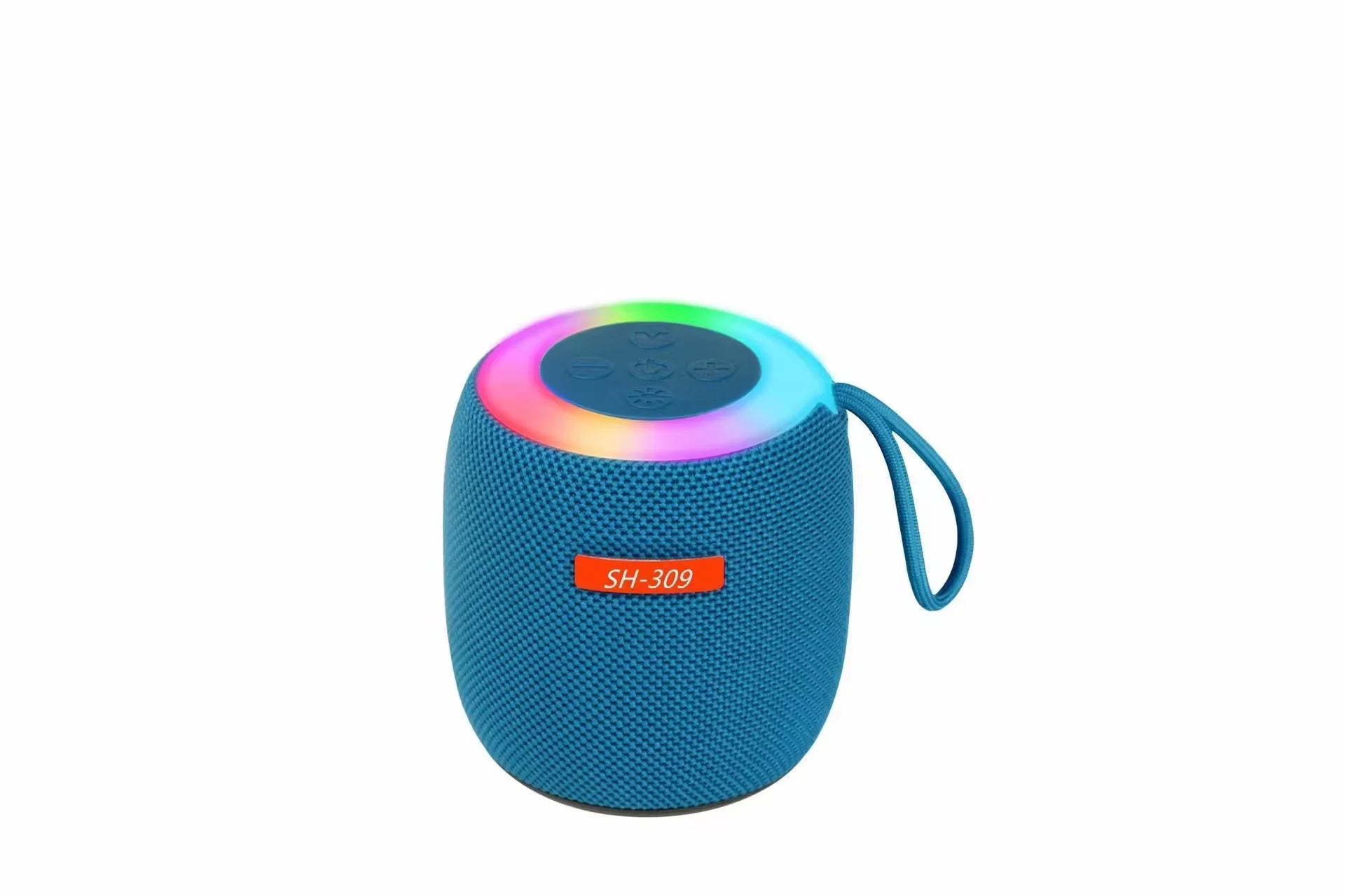 SH-309 Mini Wireless Speakers Party Outdoor Portable Subwoofer Led Color RGB Night Light Small Speaker