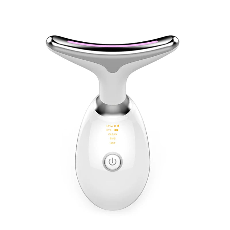 Red Light Therapy for Face and Neck, Red Light Therapy Wand, 3 Color Led Face and Neck Red Light for Skin Tightening