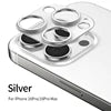 For iPhone 16Pro/16 Pro Max All-Inclusive Camera Lens Cover Tempered Glass Metal Aluminum Protection Film