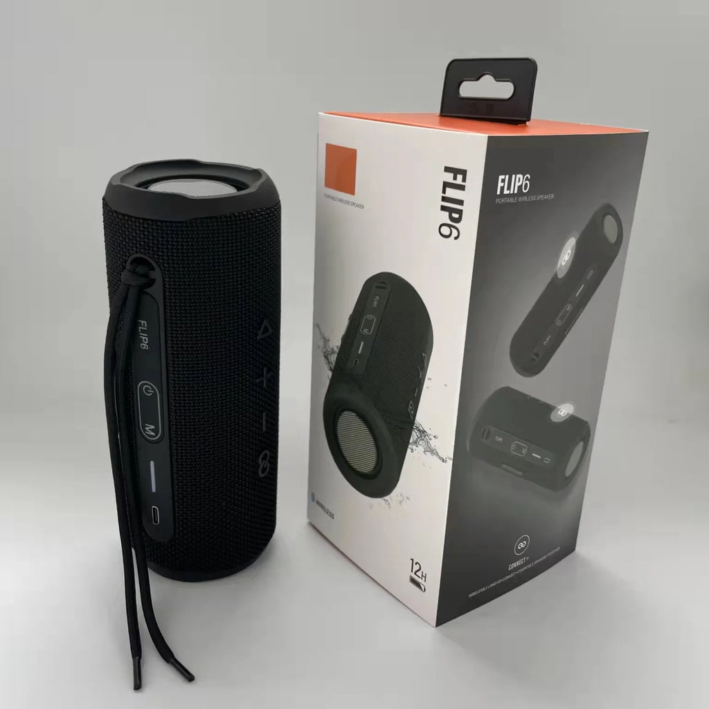 Flip6 Outdoor Waterproof Speaker Can TF Card Slot Wireless Subwoofer Mini Portable Speakers Party Subwoofer bluetooth Speaker