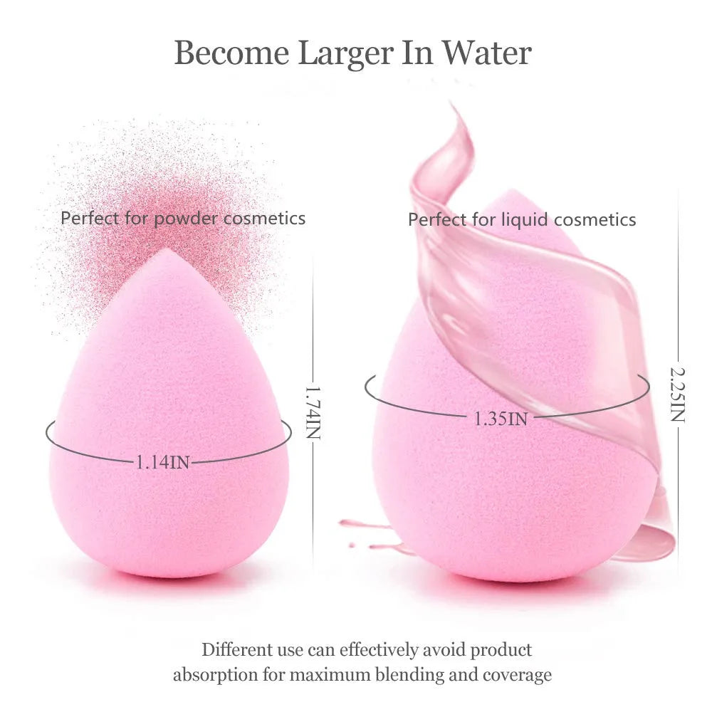 Latex Free Beauty Cosmetics Blender, Make up Powder Puff, Makeup Sponge