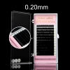 Premium Quality All Size Cashmere  Split Tip Flat Lashes 0.1 0.15 0.20 Soft Eyelash Flat Eyelash