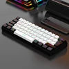 Hot Selling Portable 61 Key Gaming Keyboard 60% Gamer RGB Backlit Wired Mechanical Feel Keyboard