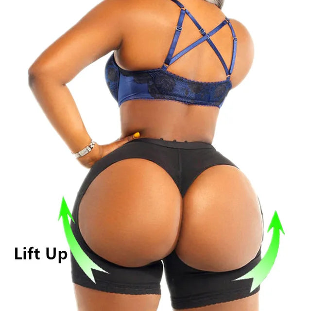 NBSK190 Hip Lifting Underwear Boyshorts Waist Trainer Butt Lifter Body Shaper Panties Hip Enhancer