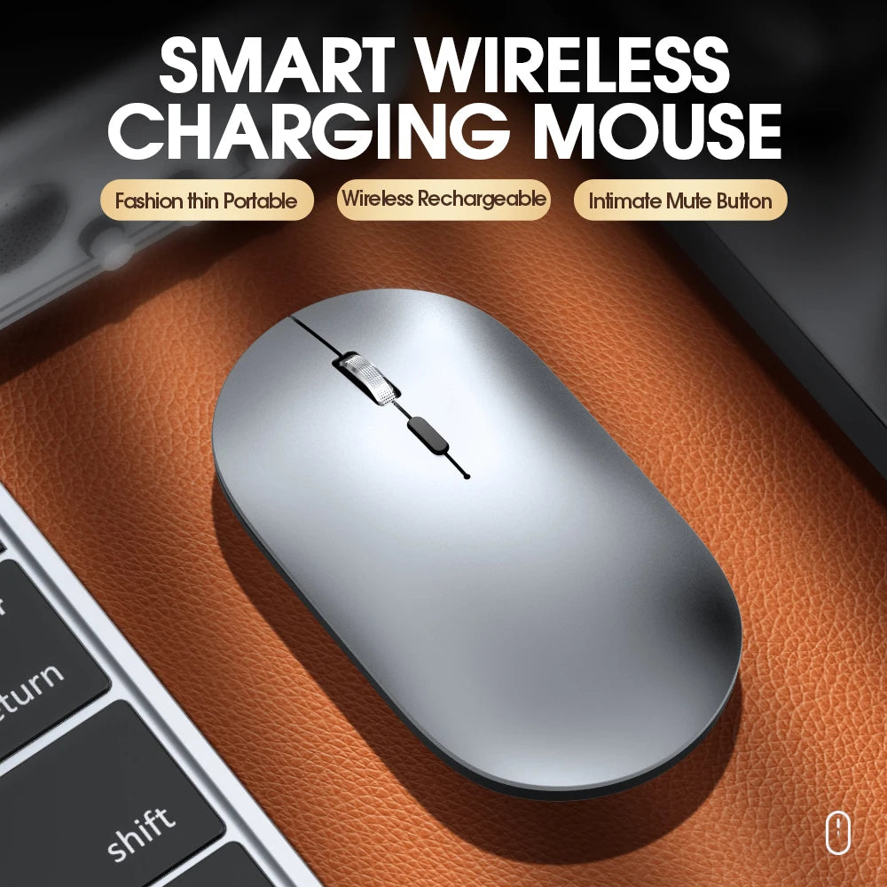 T-WOLF X2 Computer Mouse Wireless 2.4ghz Optical Rechargeable Mouse With USB TYPE C Charging Cable Computer Accessories