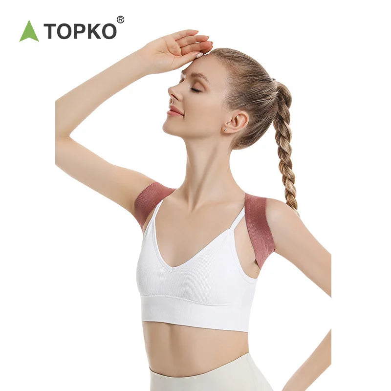 TOPKO in Stock Women Adjustable Posture Back Support Posture Corrector Back Support Hunchback Correction Back Support