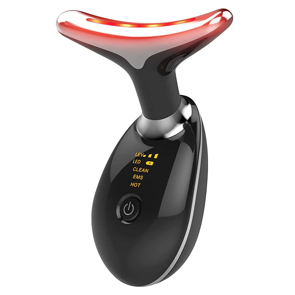Red Light Therapy for Face and Neck, Red Light Therapy Wand, 3 Color Led Face and Neck Red Light for Skin Tightening