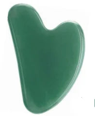 Facial Gua Sha Set, Anti-Aging, Natural Stone, Pink Green Jade, and Amethyst Face Massage Roller for Head Body, Quartz Tools