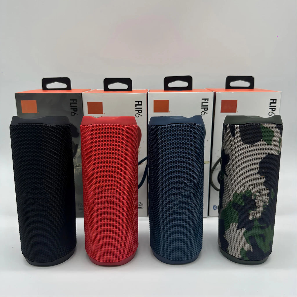 Flip6 Outdoor Waterproof Speaker Can TF Card Slot Wireless Subwoofer Mini Portable Speakers Party Subwoofer bluetooth Speaker