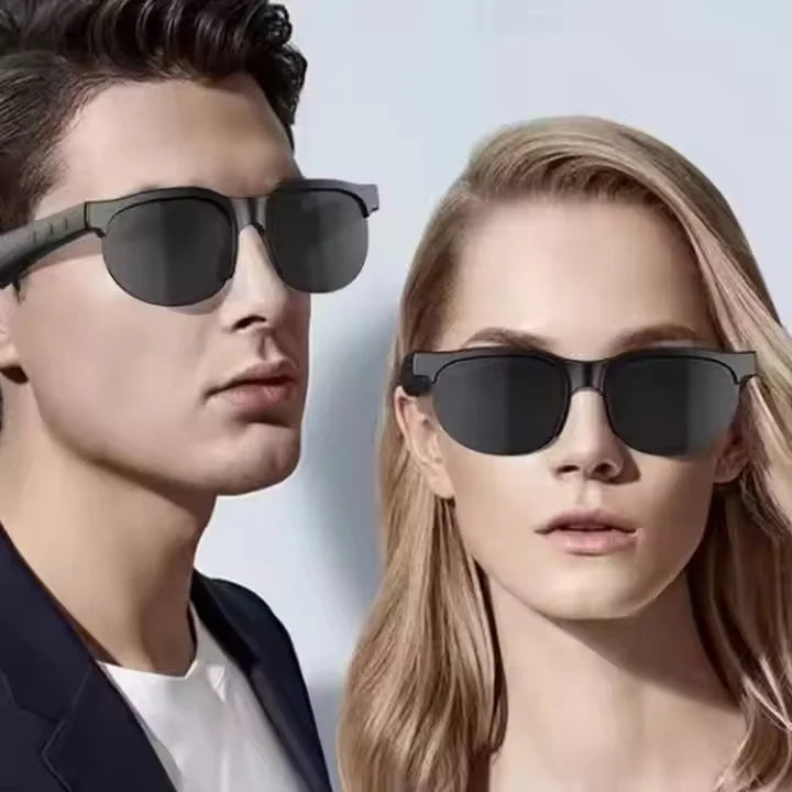 Wireless Glasses, Earphones, Pressure Free, 5.3 Smart Glasses, Digital Glasses, Audio BT Sunglasses