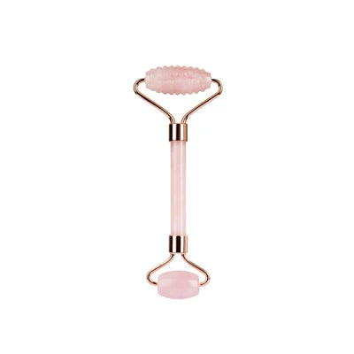Facial Gua Sha Set, Anti-Aging, Natural Stone, Pink Green Jade, and Amethyst Face Massage Roller for Head Body, Quartz Tools